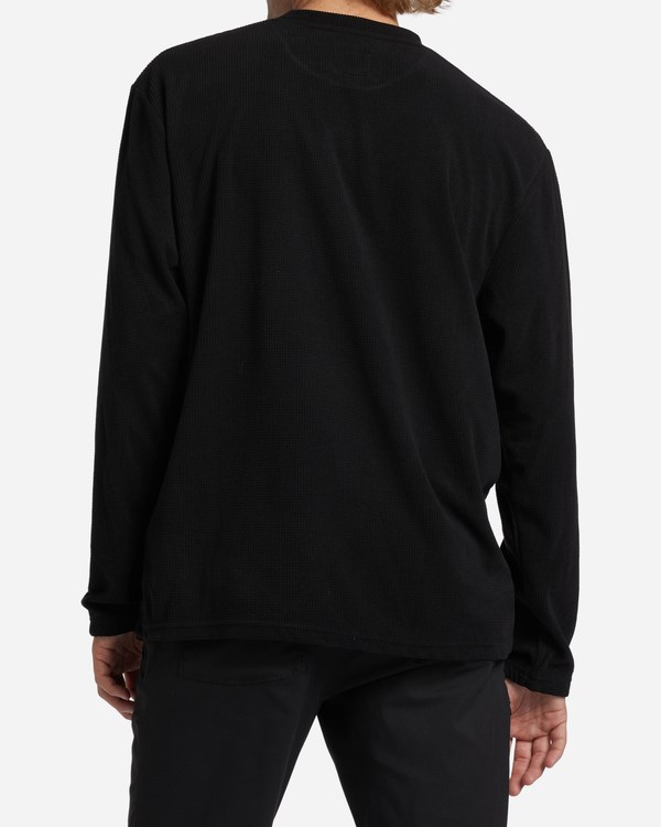 Billabong A/Div Waffle Long Sleeve Thermal Negras | GOVLXI408