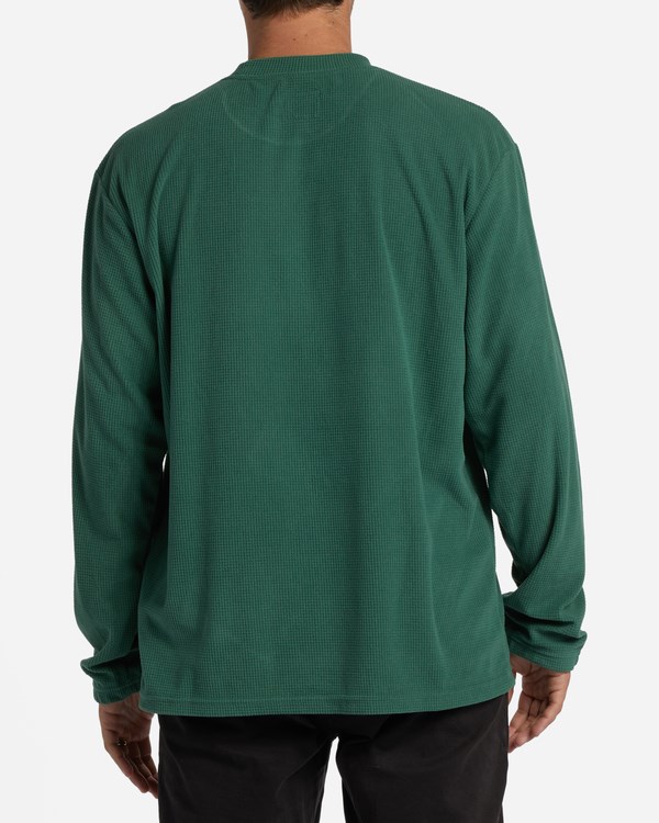 Billabong A/Div Waffle Long Sleeve Thermal Evergreen | KFDTON729