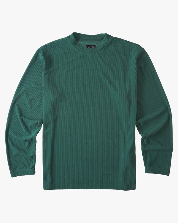 Billabong A/Div Waffle Long Sleeve Thermal Evergreen | KFDTON729