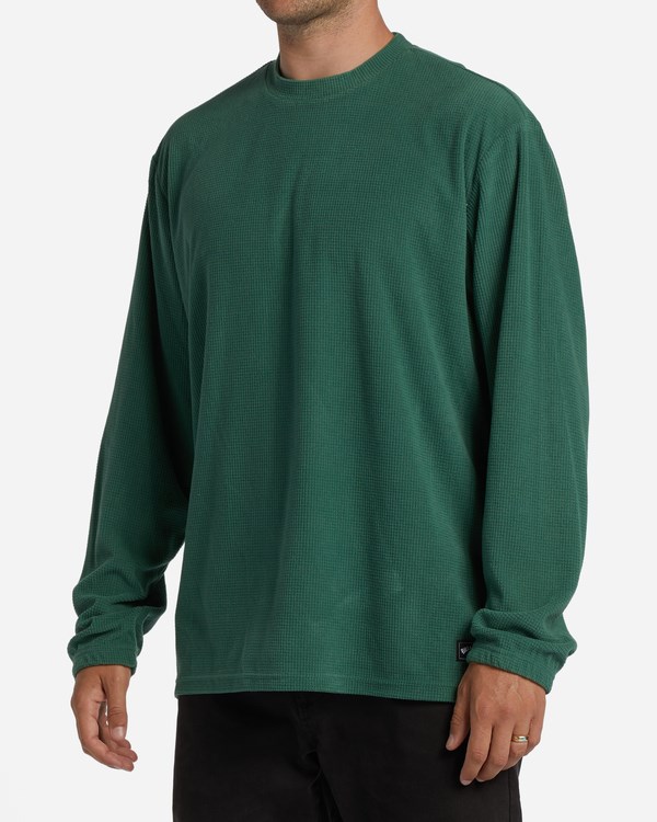 Billabong A/Div Waffle Long Sleeve Thermal Evergreen | LRCBIE538