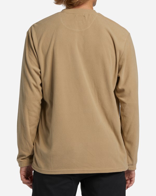 Billabong A/Div Waffle Long Sleeve Thermal Sand Dune | SYNXZJ615