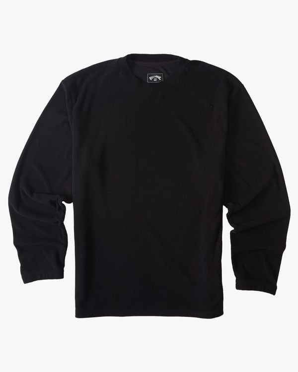 Billabong A/Div Waffle Long Sleeve Thermal Negras | WEPLBH342