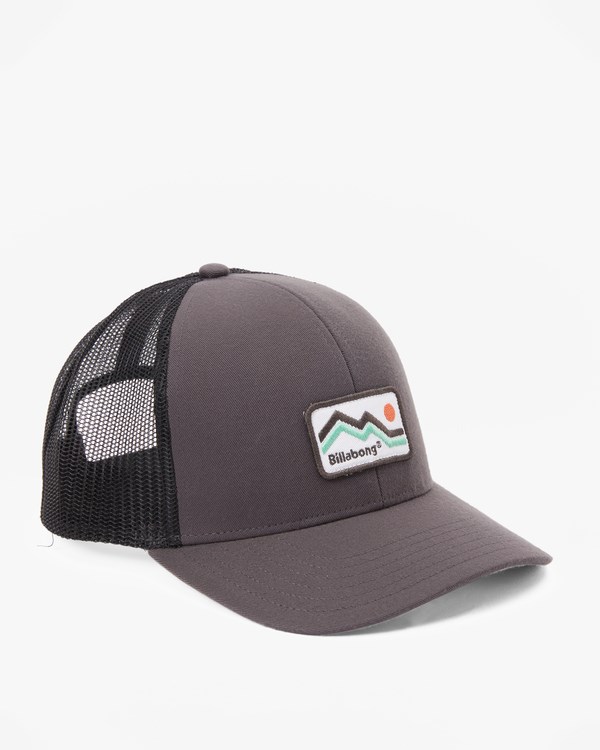 Billabong A/Div Walled Trucker Hat Raven | YMGJZR342