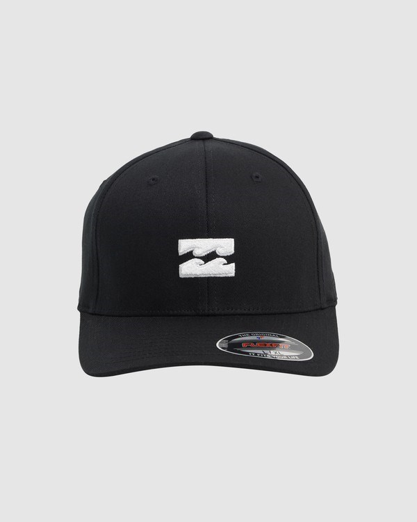 Billabong All Day Flexfit Hat Black/White | ORMVCN927