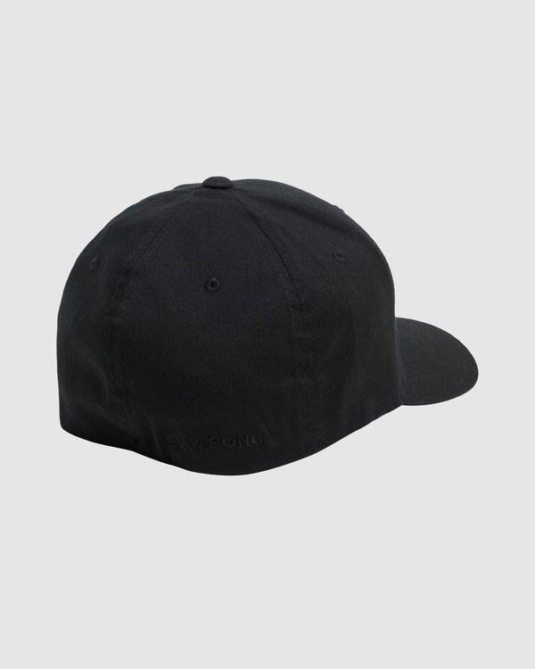 Billabong All Day Flexfit Hat Black/White | ORMVCN927