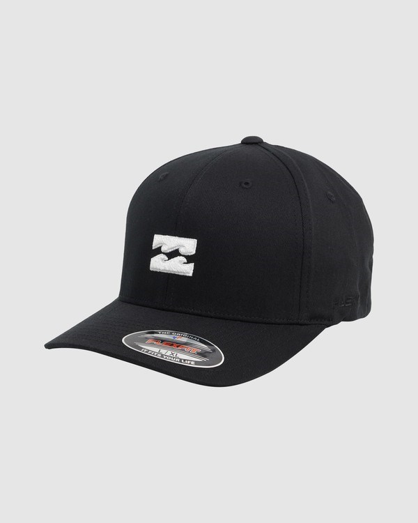 Billabong All Day Flexfit Hat Black/White | ORMVCN927