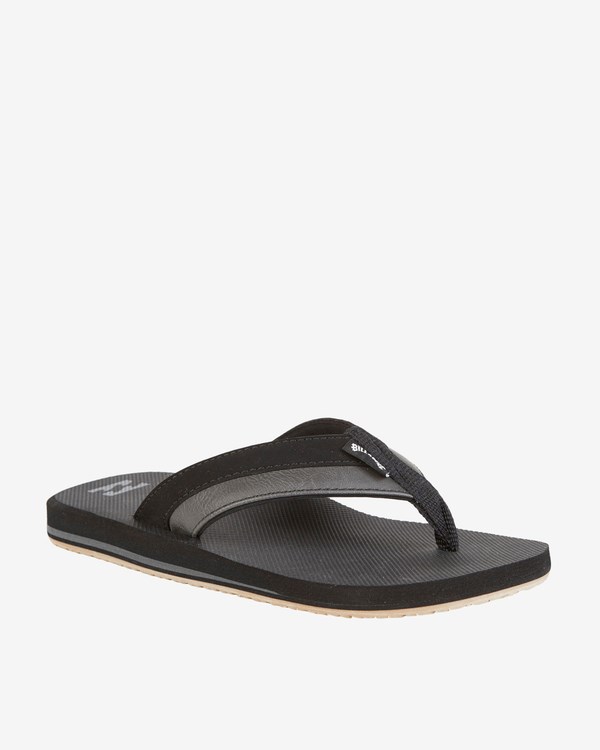 Billabong All Day Impact Sandals Negras | LKAZSH856