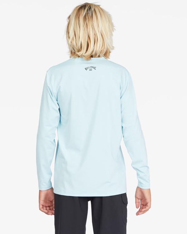 Billabong All Day Wave Loose Fit Long Sleeve Surf Tee Coastal | DIYQAV563