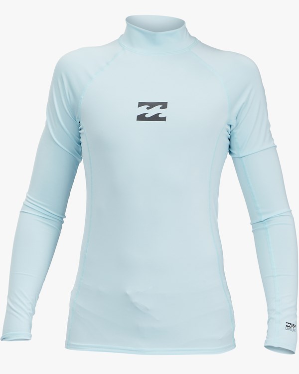 Billabong All Day Wave Performance Fit Long Sleeve Rashguard Coastal | YHTOFZ824