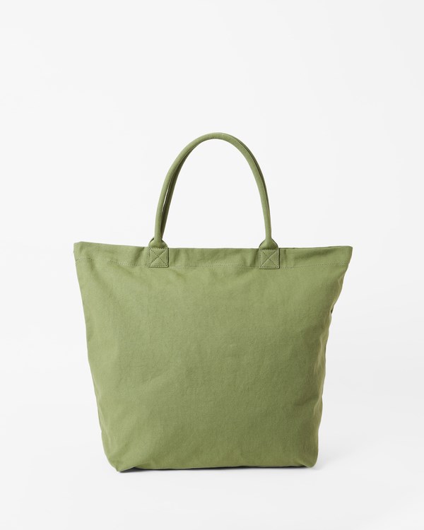 Billabong Along The Way Lona Tote Bag Army | UGCNFR239