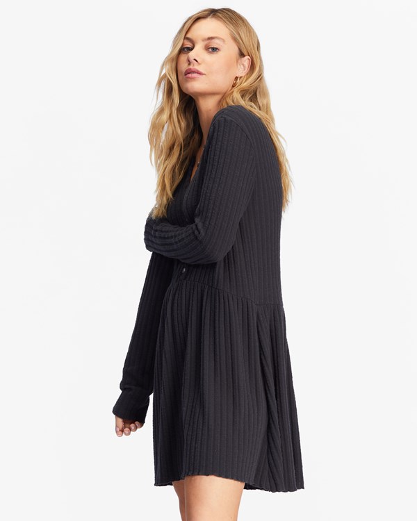 Billabong Always Lounging Vestido Negras | BLTJSI365