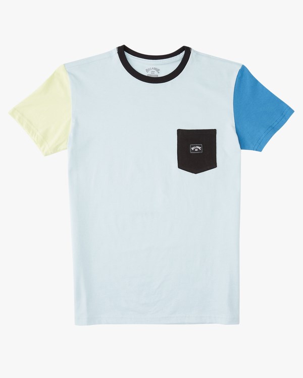 Billabong Apex Pocket T-Shirt Coastal | YETDWU087