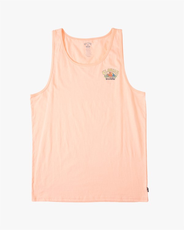 Billabong Arch Florida Tank Top Rojas Claro | OULHYZ437