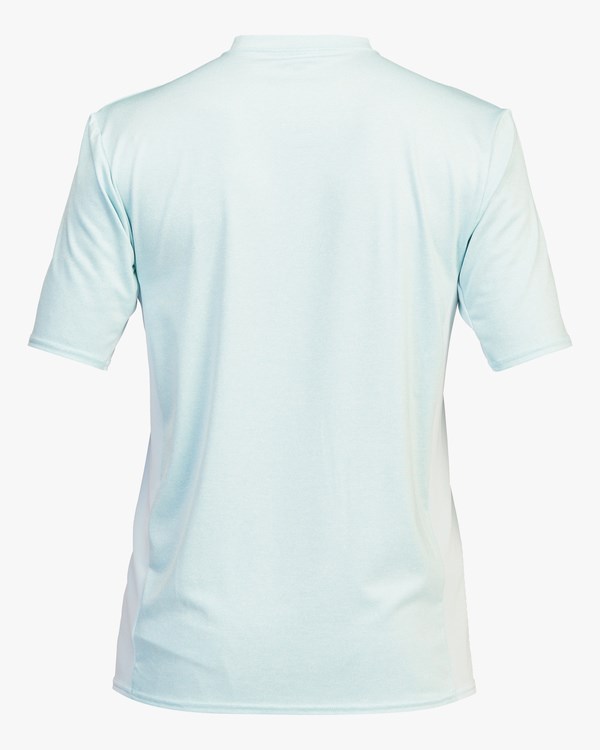 Billabong Arch Mesh Loose Fit UPF 50+ Corta Sleeve Surf Tee Coastal | ONQZBA317