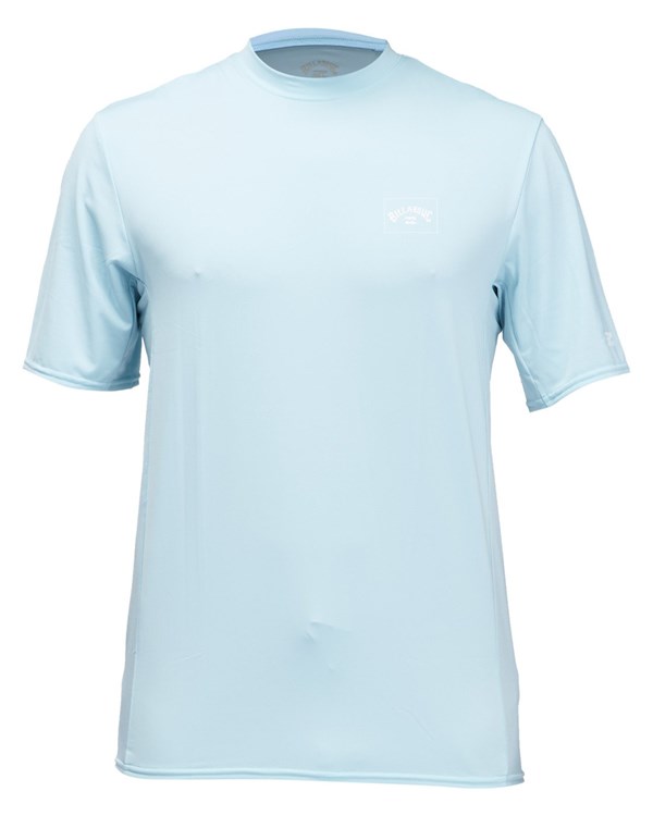 Billabong Arch Mesh Loose Fit UPF 50+ Corta Sleeve Surf Tee Coastal | ONQZBA317