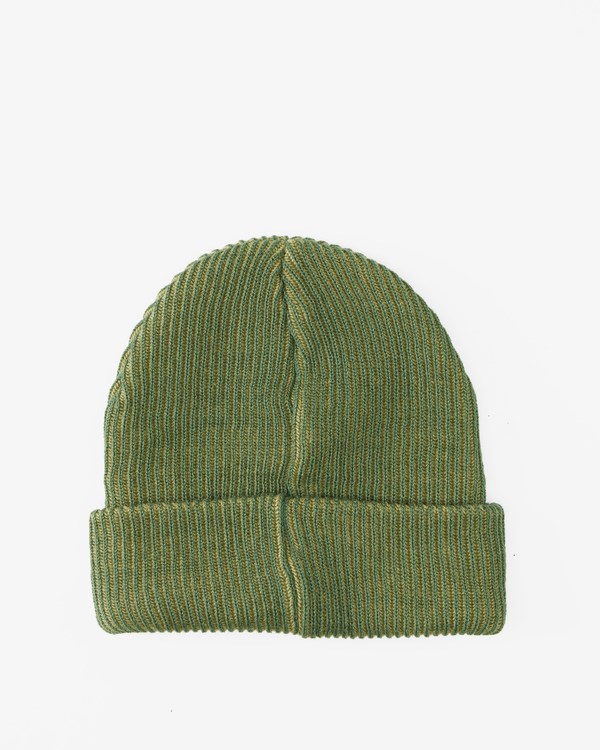 Billabong Arch Patch Knit Beanie Evergreen | FICLRJ815