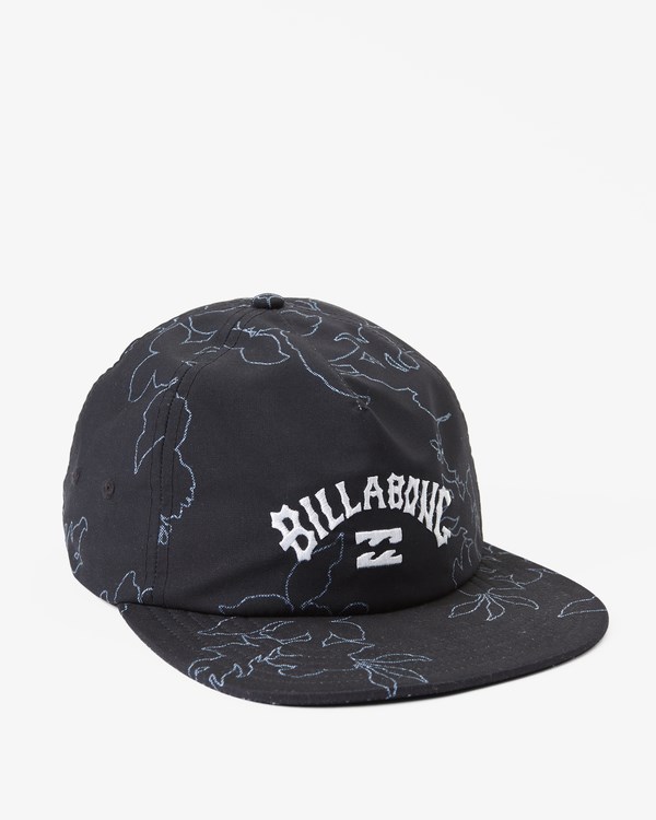 Billabong Arch Team Print Strapback Hat Negras Blancas | OILQYF247