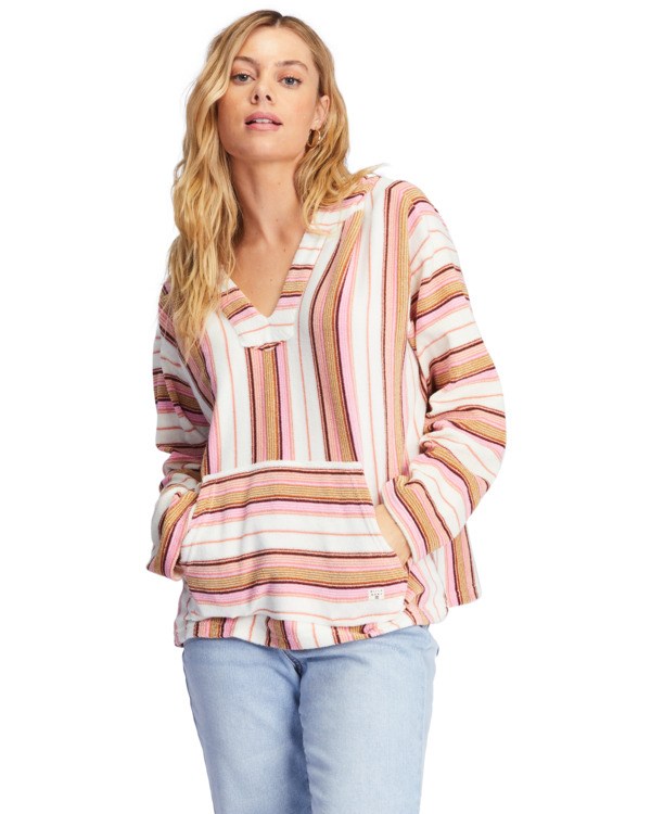 Billabong Baja Sands Pullover Hoodie Blancas | SCXTNZ698