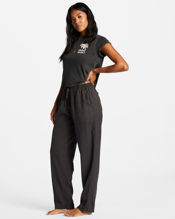 Billabong Beachy Keen Woven Pant Negras | NITBFE851