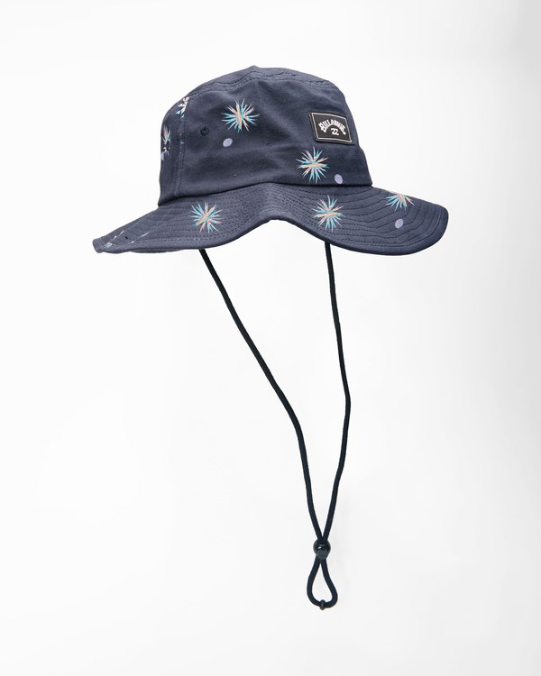 Billabong Big John Print Surf Safari Hat Azul Marino | LRBIND419