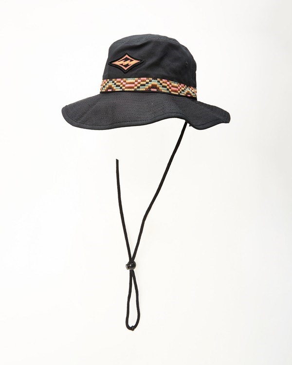 Billabong Big John Print Surf Safari Hat Negras | ZIJRQF524