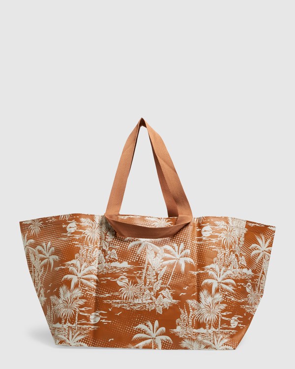 Billabong Billabong X Kollab Oversized Beach Bag Rust | GVXMTP475