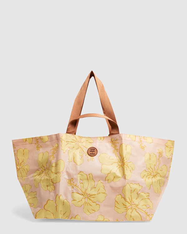 Billabong Billabong X Kollab Oversized Beach Bag Peach | RDKGYZ613