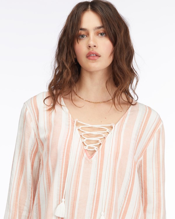 Billabong Blue Skies Mini Beach Cover-Up Terracotta | RLQXAU163