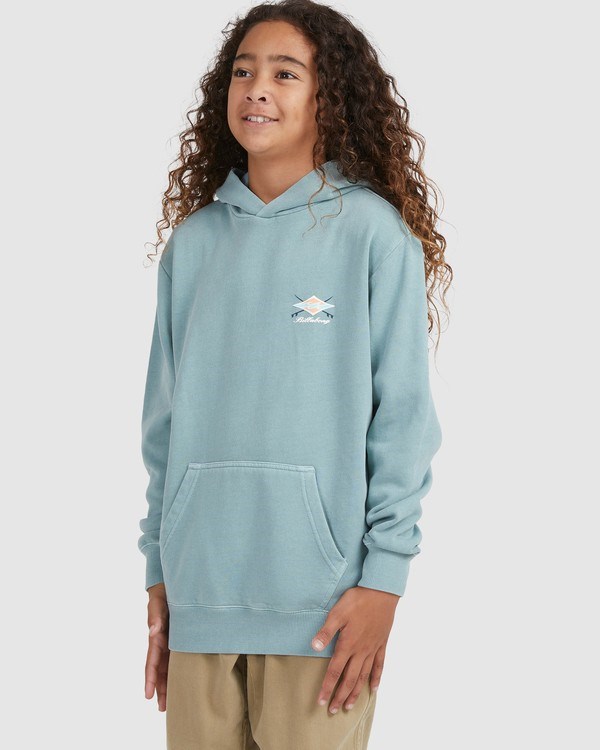 Billabong Bong Days Pop Pullover Hoodie Verde Menta | USCIWG571