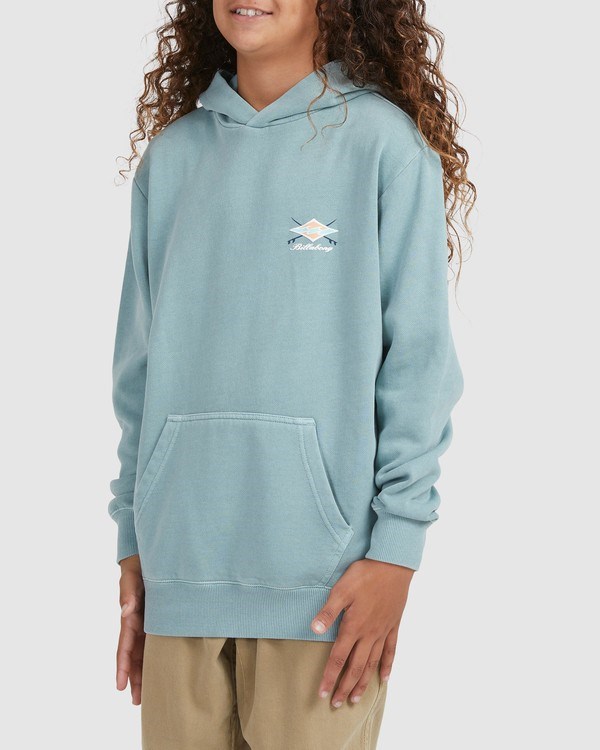 Billabong Bong Days Pop Pullover Hoodie Verde Menta | USCIWG571