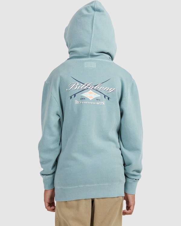 Billabong Bong Days Pop Pullover Hoodie Verde Menta | USCIWG571