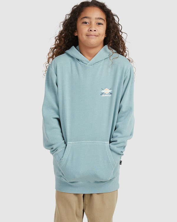 Billabong Bong Days Pop Pullover Hoodie Verde Menta | USCIWG571