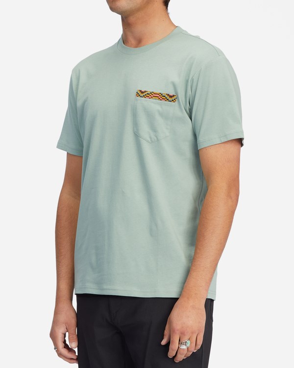 Billabong Brainwave Pocket T-Shirt Sage | BNSYMG145