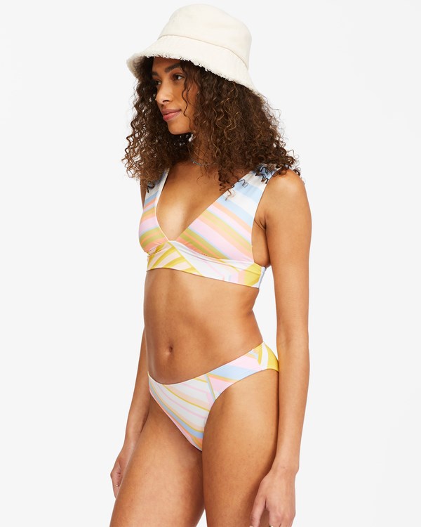 Billabong Break Of Dawn Plunge Bikini Top Multi | VQTCZO483