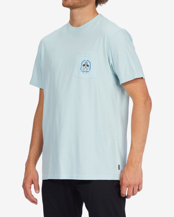 Billabong Brig Pocket T-Shirt Coastal | VAZXNJ619