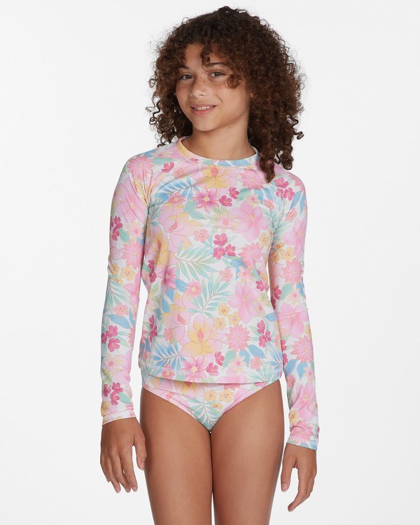 Billabong Brighter Days Long Sleeve Rashguard Multi | NWSHGE516