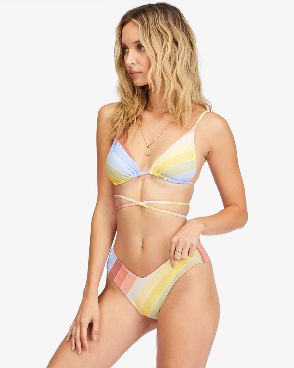 Billabong Brighter Daze Chanclas Altas Triangle Bikini Top Multi | AKTEDO238