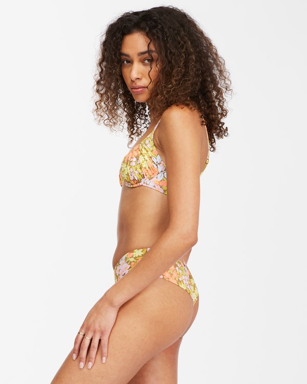 Billabong Bring On The Bliss Fiji Cheeky Bikini Bottoms Multi | YIDTAU062