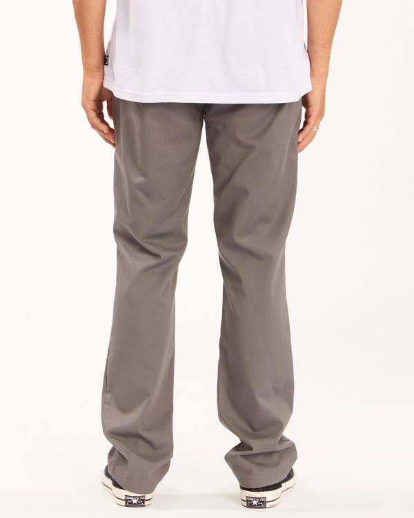 Billabong Carter Stretch Chino Pants Pewter | LIMGUY746