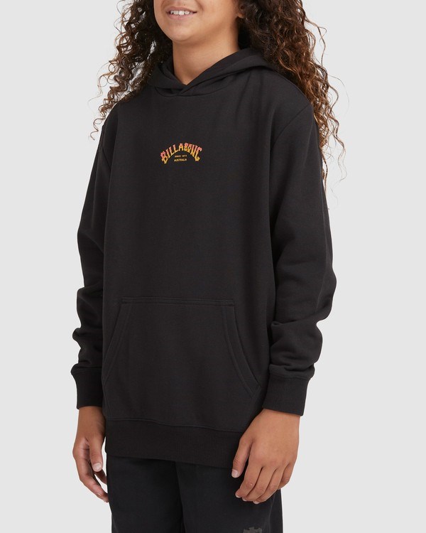 Billabong Core Arch Pullover Hoodie Negras | RGNFTV590