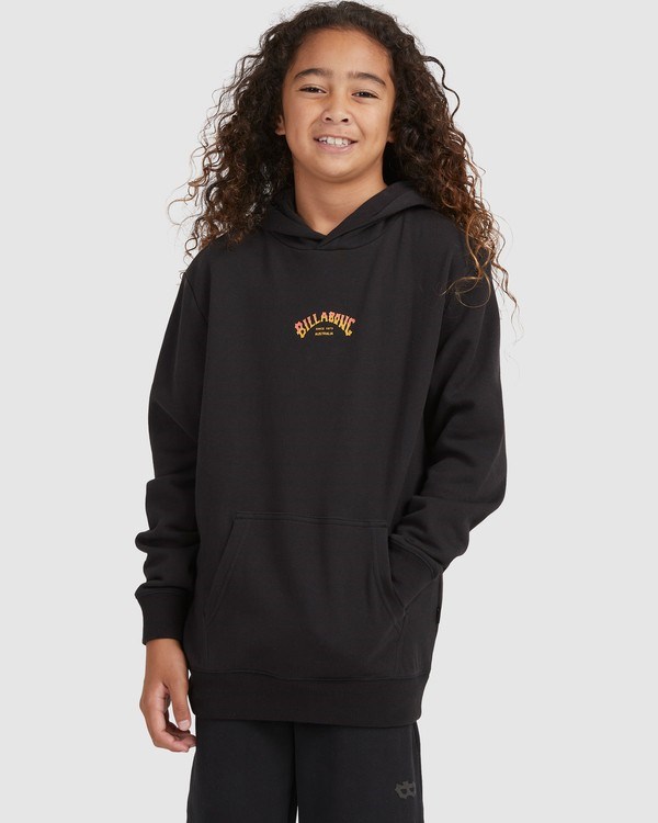 Billabong Core Arch Pullover Hoodie Negras | RGNFTV590