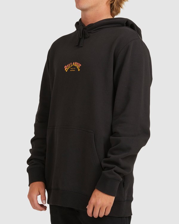 Billabong Core Arch Pullover Hoodie Negras | WKQOIY214