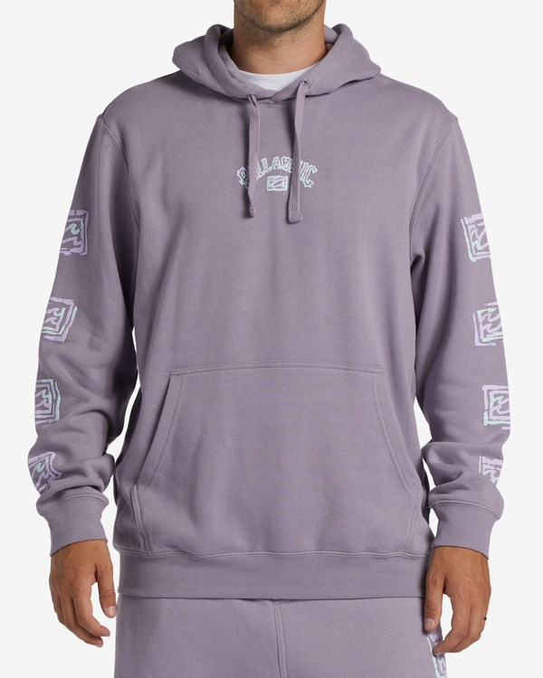 Billabong Corta Sands Pullover Hoodie Moradas | KXWVES098