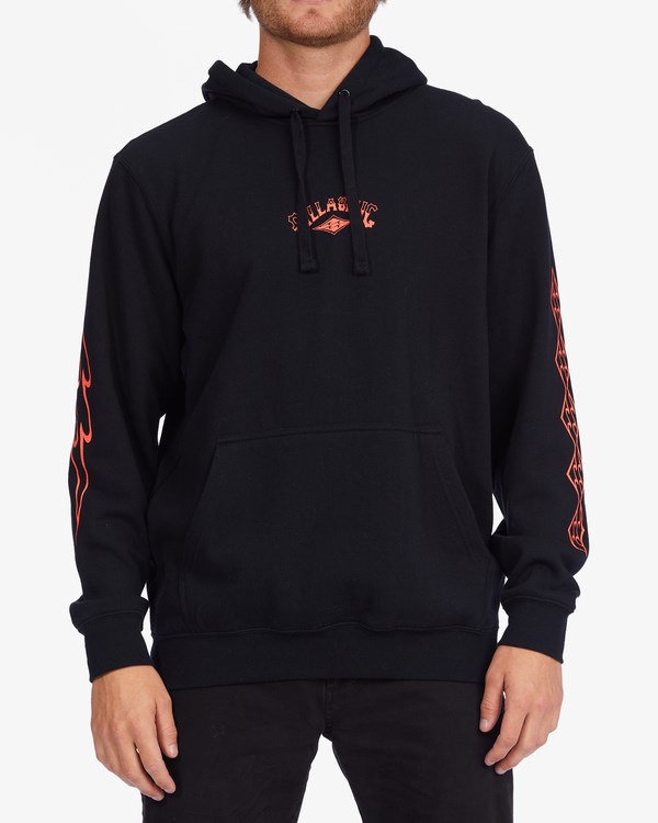 Billabong Corta Sands Pullover Hoodie Negras | UWYBQJ217