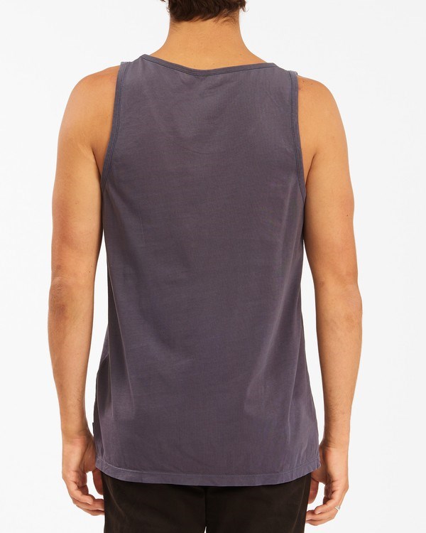 Billabong Crayon Wave Washed Tank Char | QDMCEO284