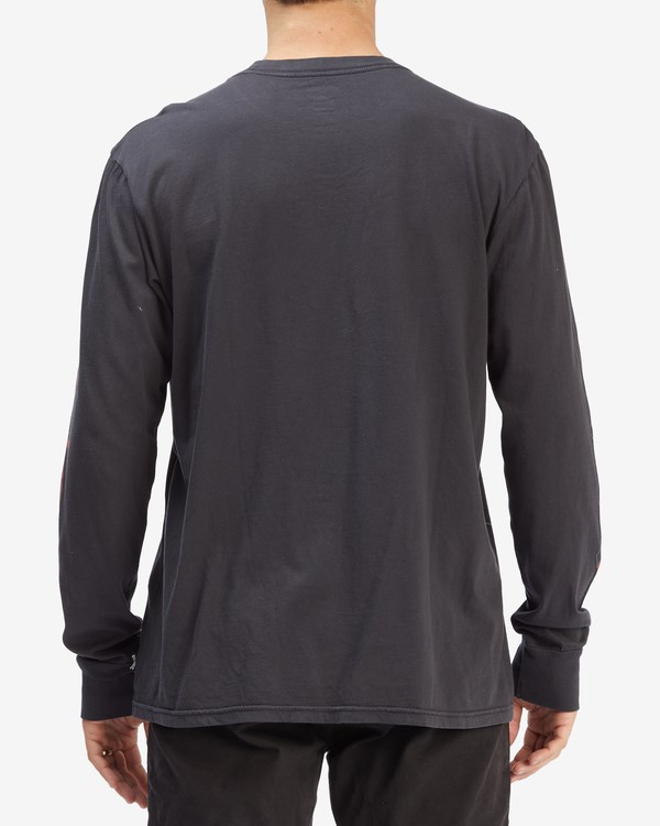 Billabong D Bah Wave Washed Long Sleeve T-Shirt Negras | DTOMZV928