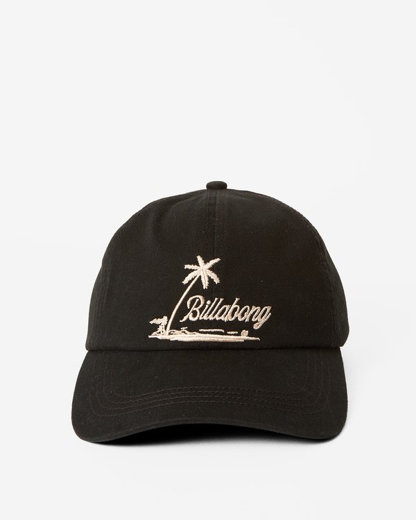 Billabong Dad Cap Strapback Hat Negras | CWHALQ502