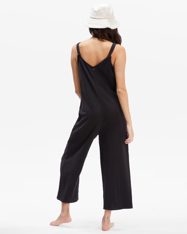 Billabong Daydream Jumpsuit Negras | DXBLSH504