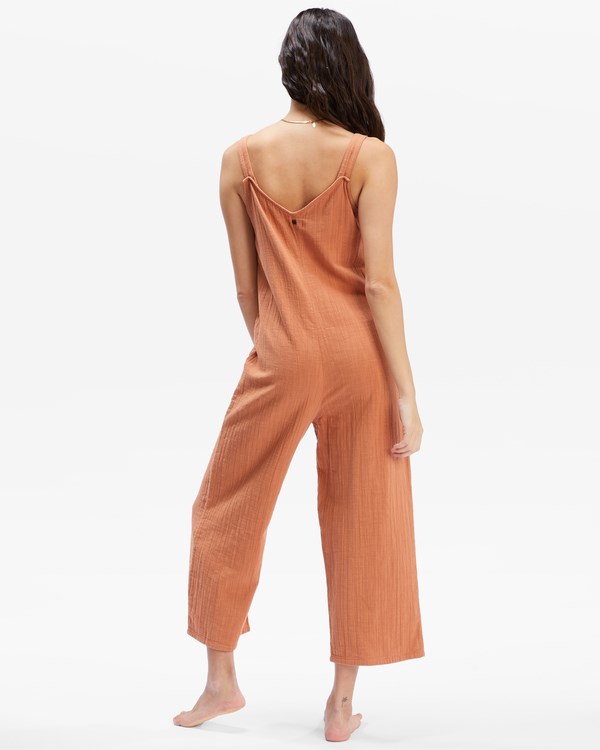 Billabong Daydream Jumpsuit Toffee | GKDMTO209