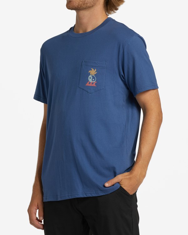 Billabong Daylight Pocket T-Shirt Azules | HIUMDE287